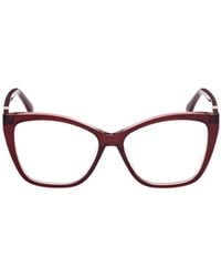Max Mara - Cat-Eye Glasses - Lyst