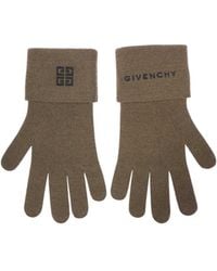 Givenchy - Logo Gloves - Lyst