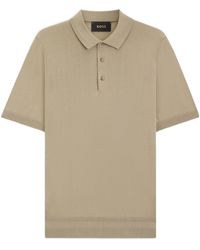 BOSS - Short-Sleeved Polo Shirt - Lyst