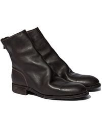 Guidi - Zippered Ankle Boots - Lyst