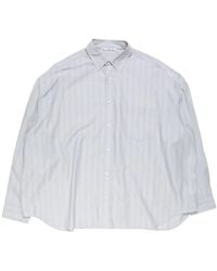 Acne Studios - Striped Button-Up Shirt - Lyst