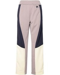 Palm Angels - Logo Embroidered Colour-Blocked Track Pants - Lyst