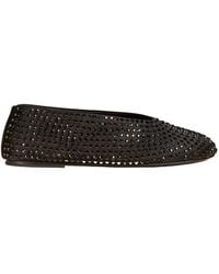 KHAITE - Marcy Round Toe Ballet Flats - Lyst