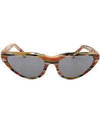 Marni - Geometric Frame Sunglasses - Lyst