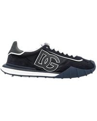 Dolce & Gabbana - Dg Logo Patch Sneakers - Lyst