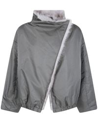Frankie Shop - Long Sleeved Reversible Coat - Lyst
