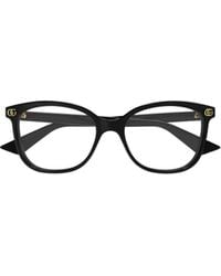 Gucci - Eyewear Square Frame Glasses - Lyst
