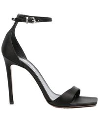 Paris Texas - 100Mm Silk Sandals - Lyst