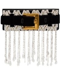 Balmain - Anthem Embellished Clutch Bag - Lyst