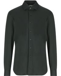 Xacus - Long-Sleeve Button-Up Shirt - Lyst