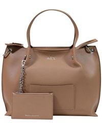 ARMANI EXCHANGE - Top-Handle Shoulder Bag - Lyst