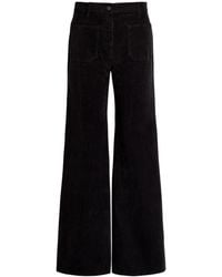 Nili Lotan - Florence Flared-Leg Corduroy Trousers - Lyst