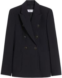 Max Mara - Double-Breasted Jacket - Lyst