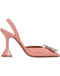 AMINA MUADDI - Begum Sling 95 Pointed-Toe High-Heeled Sandals - Lyst