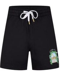 CASABLANCA - Elastic Waist Shortss - Lyst