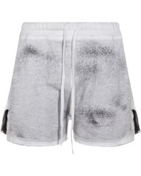Thom Krom - Distressed Drawstring Shorts - Lyst