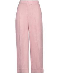Max Mara - Versatile Minimalist Solid Color Casual Pants - Lyst
