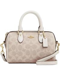 COACH - Mini Rowan Crossbody Bag - Lyst