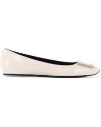 Roger Vivier - Trompette Buckle Ballerina Flats - Lyst