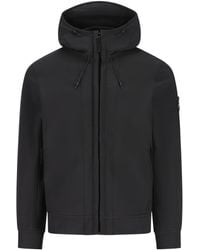 Stone Island - Logo Patch Drawstring Jacket - Lyst