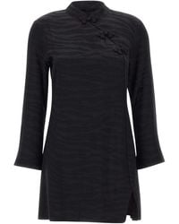 RIXO London - Long-Sleeved Dress - Lyst