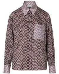 Liu Jo - Printed Twill Shirt - Lyst