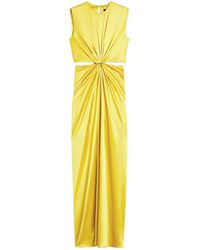 Max Mara - Pianoforte Hourglass Gathered Sleeveless Dress - Lyst