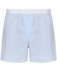 Tom Ford - Striped-Pattern Cotton Boxer Shorts - Lyst