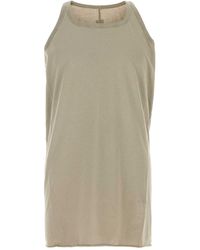 Rick Owens - Logo Patch Sleeveless T-Shirt - Lyst