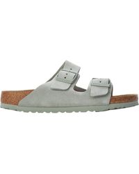 Birkenstock - Adjustable Flat Sandals - Lyst
