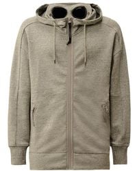C.P. Company - Goggle Zip-Up Hoodie - Lyst