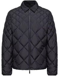 Moncler - Atria Diamond-Quilted Down Shirt Jacket - Lyst