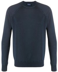Drumohr - Raglan-Sleeve Cotton Jumper - Lyst