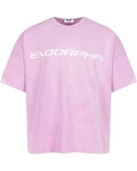MSGM - Crewneck Oversize T-Shirt - Lyst