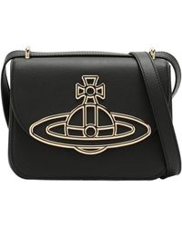Vivienne Westwood - Linda Orb Plaque Small Crossbody Bag - Lyst