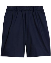 Ami Paris - Button Detailed Chino Shorts - Lyst