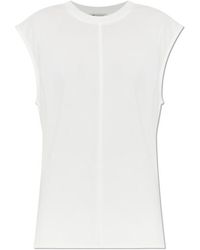 Ami Paris - Ami Sleeveless Fitted Top - Lyst