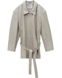 Low Classic - Belted Jacket - Lyst