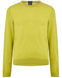 BOSS - Leno Knit Jumper - Lyst