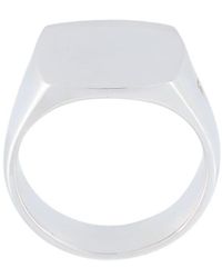 Tom Wood - 'Cushion' Signet Ring - Lyst
