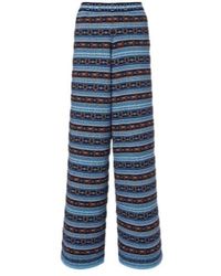 Stella McCartney - Knitted Virgin Wool Straight Pants - Lyst