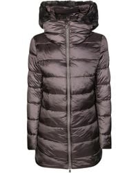 Save The Duck - Hooded Puffer Coat - Lyst