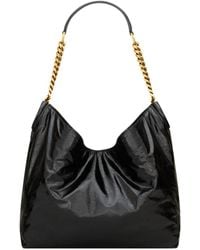 Saint Laurent - Hortense Small Glossy Leather Shoulder Bag - Lyst