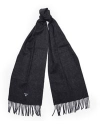 Barbour - Plain Lambswool Scarf - Lyst