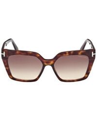 Tom Ford - Eyewear Square Frame Sunglasses - Lyst