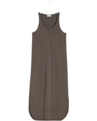 Lemaire - Sleeveless Midi Dress - Lyst