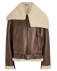 JW Anderson - Jw Anderson Shearling Leather Jacket - Lyst
