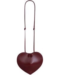 Alaïa - Le Coeur Leather Crossbody Bag - Lyst