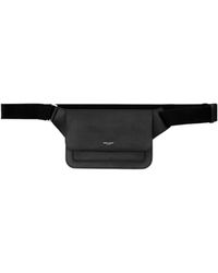 Saint Laurent - Paris Logo Stamp Belt Bag - Lyst
