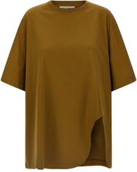 The Attico - Logo Embroidery T-Shirt - Lyst